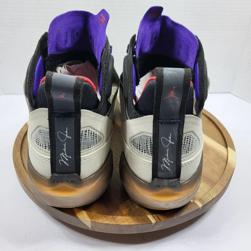 Jordan Men's Air Jordan 37 Beyond Borders Light Bone Basketball‎ Shoes Size 8.5